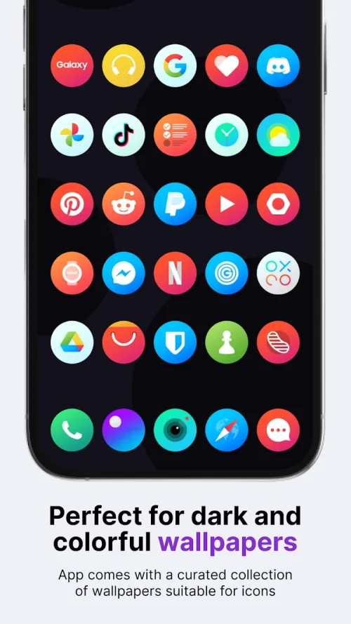 Hera Icon Pack: Circle Icons screenshot 2