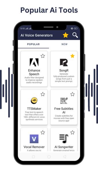 Ai Voice Generator - All tools экрана 1