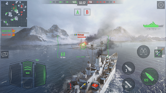 Force of Warships: Battleship экрана 2