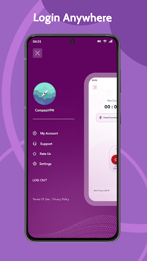 Screenshot CompassVPN: Fast Unlimited VPN 3