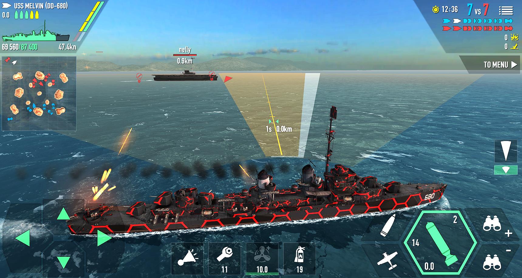 Screenshot Battle of Warships: Online 2
