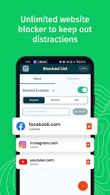 BlockerX: Porn Blocker/ NotFap屏幕截圖4