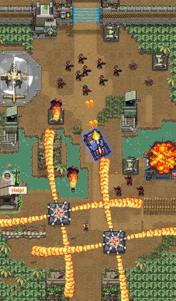 Jackal Army: Retro Shooting Mod屏幕截圖4