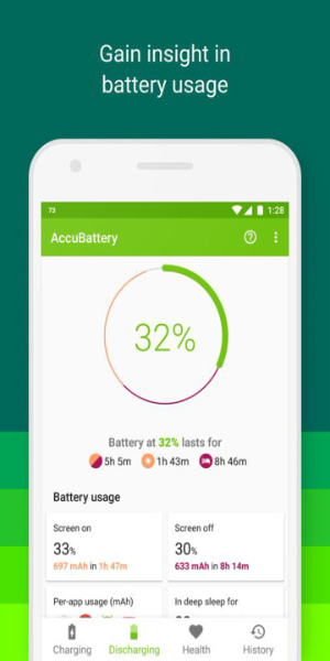 Accu​Battery - Batería captura de pantalla 2