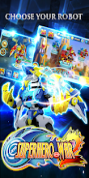 Screenshot Superhero War: Robot Fight 3