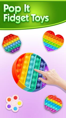 Poppy Pop It Antistress Fidget экрана 1