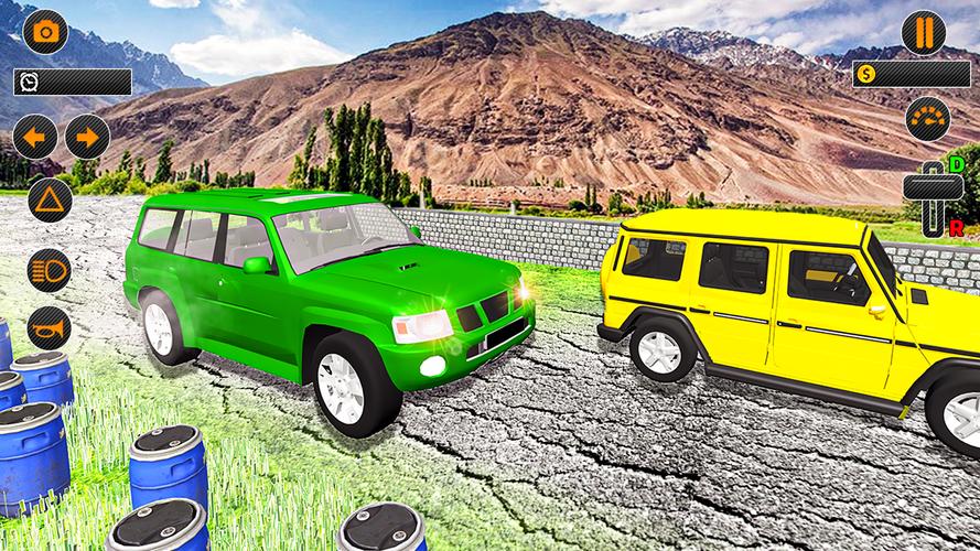 Prado car driving 3D car games 스크린 샷 2