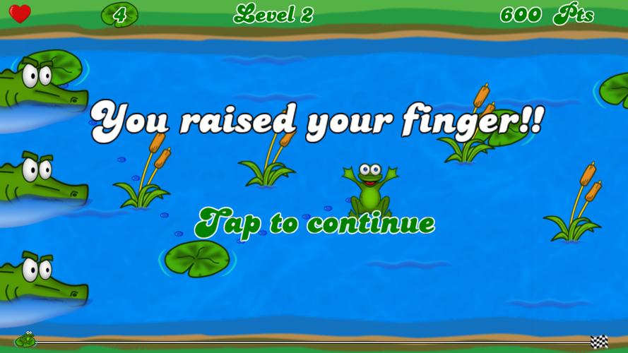 Screenshot O jogo sapo saltando 3
