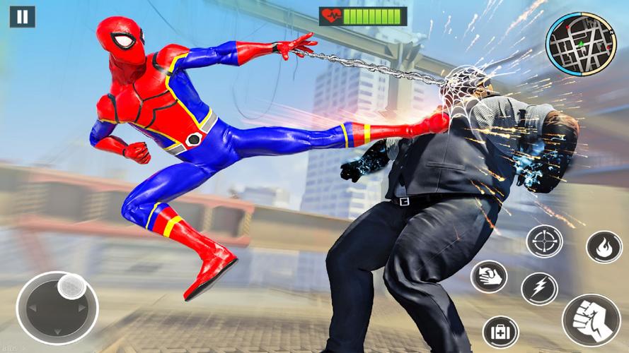 Robot Spider Hero Spider Games Screenshot 2