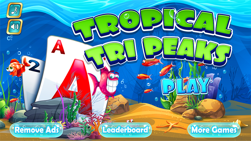 Tri Peaks Solitaire Classic屏幕截圖1