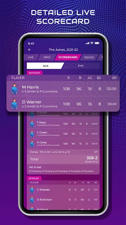 CricScore Line Guru Pro - Live应用截图第3张