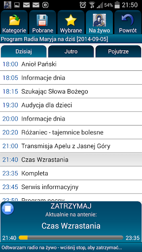 TV Trwam i Radio Maryja Polska स्क्रीनशॉट 2