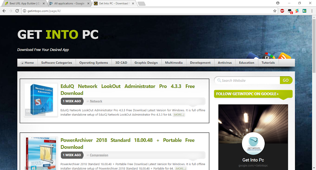 ภาพหน้าจอ Get Into Pc 1