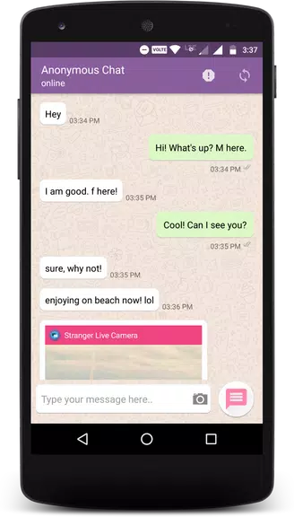 Anonymous Chat & Date for Strangerスクリーンショット2