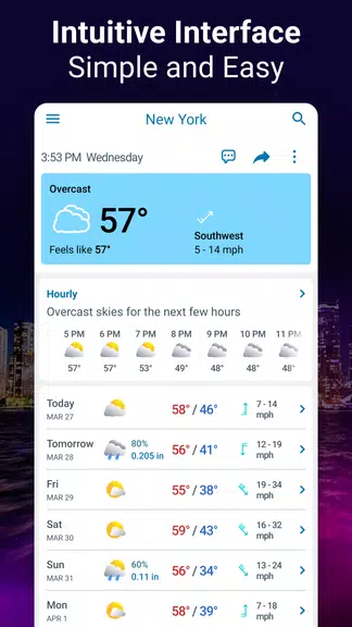 Weather Radar - Meteored News屏幕截圖1