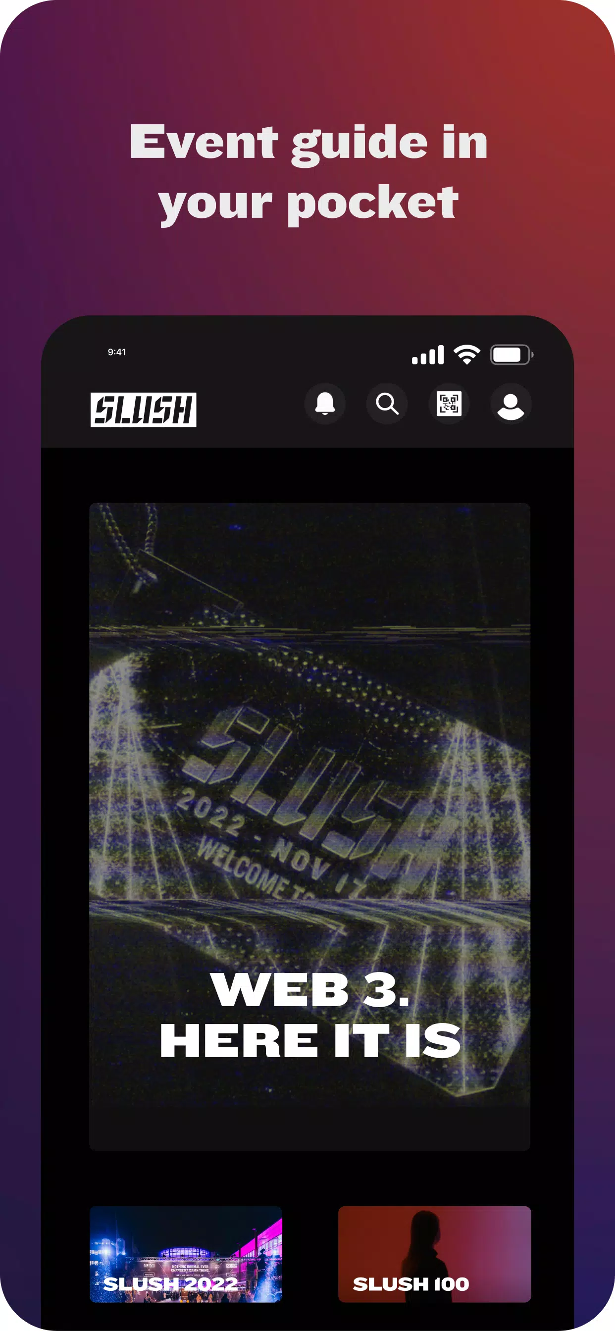 Slush App captura de pantalla 3