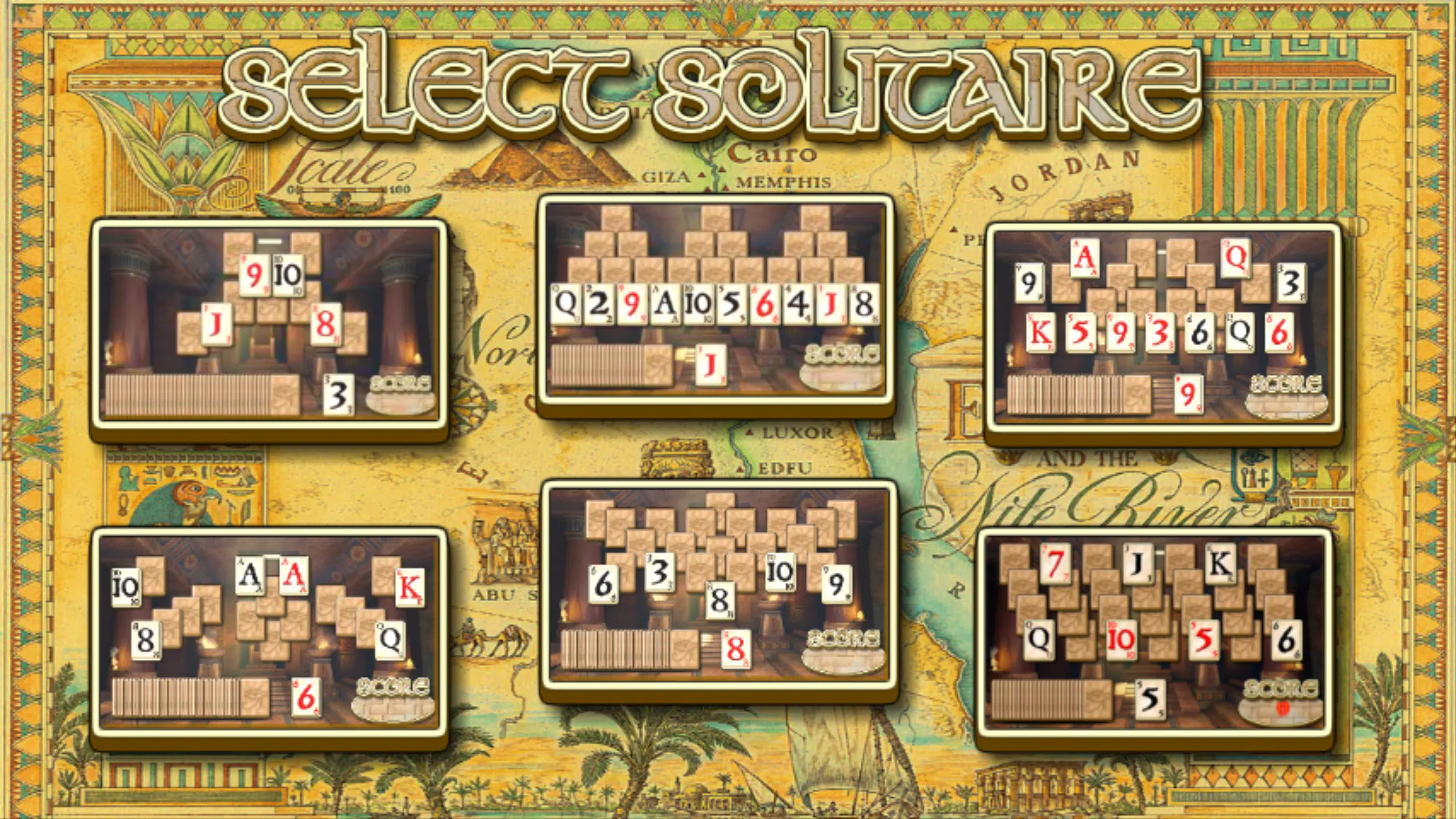 Egypt Solitaire ảnh chụp màn hình 2
