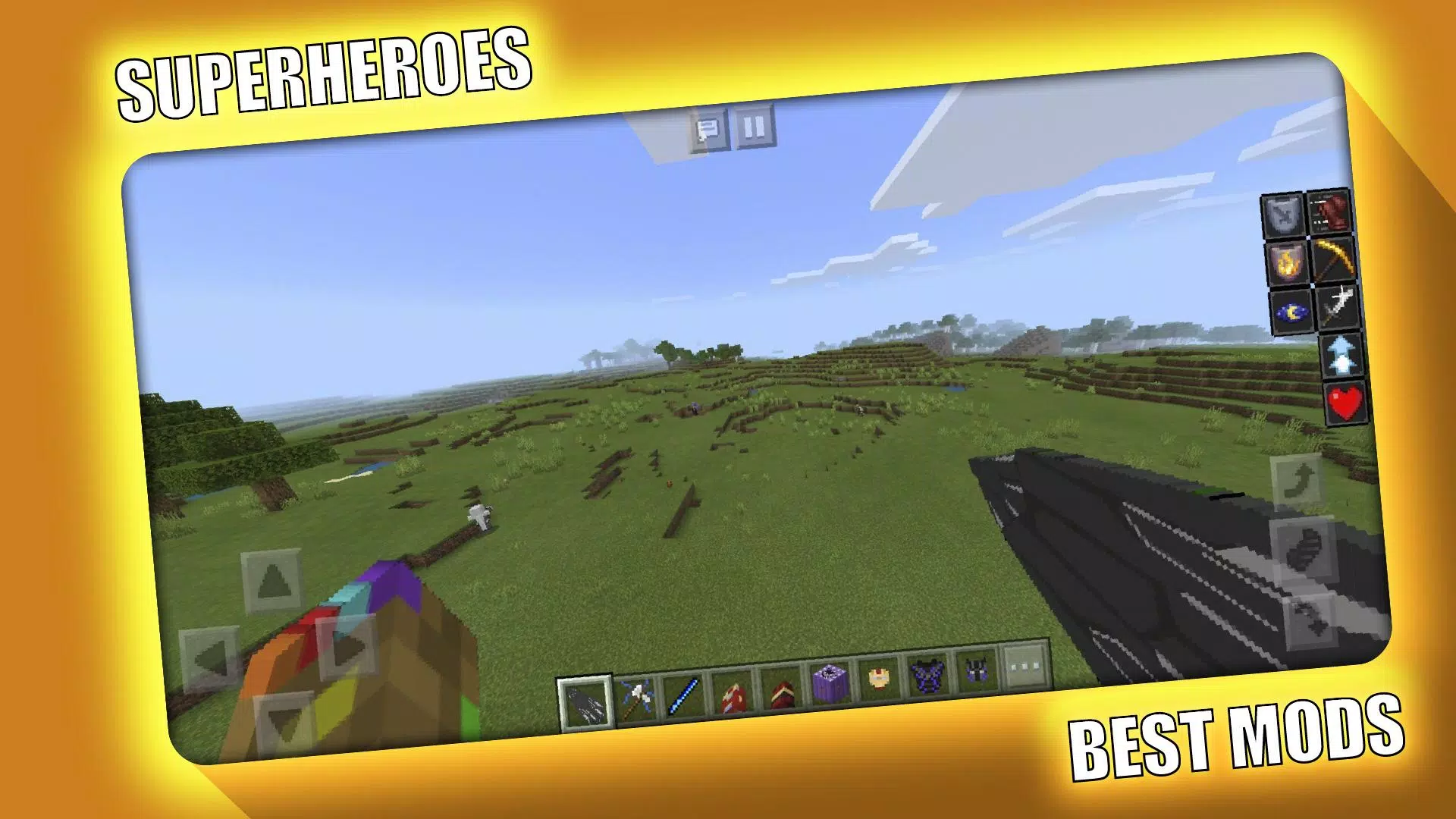 Superheroes Mod for Minecraft 应用截图第4张