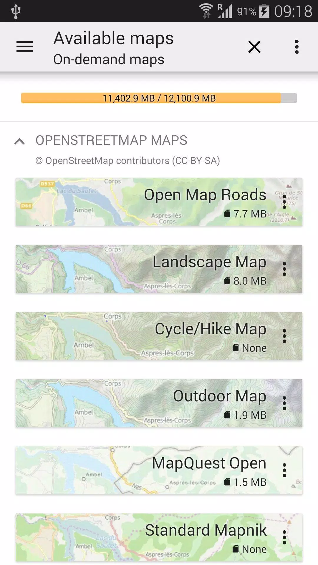 All-In-One Offline Maps ภาพหน้าจอ 3