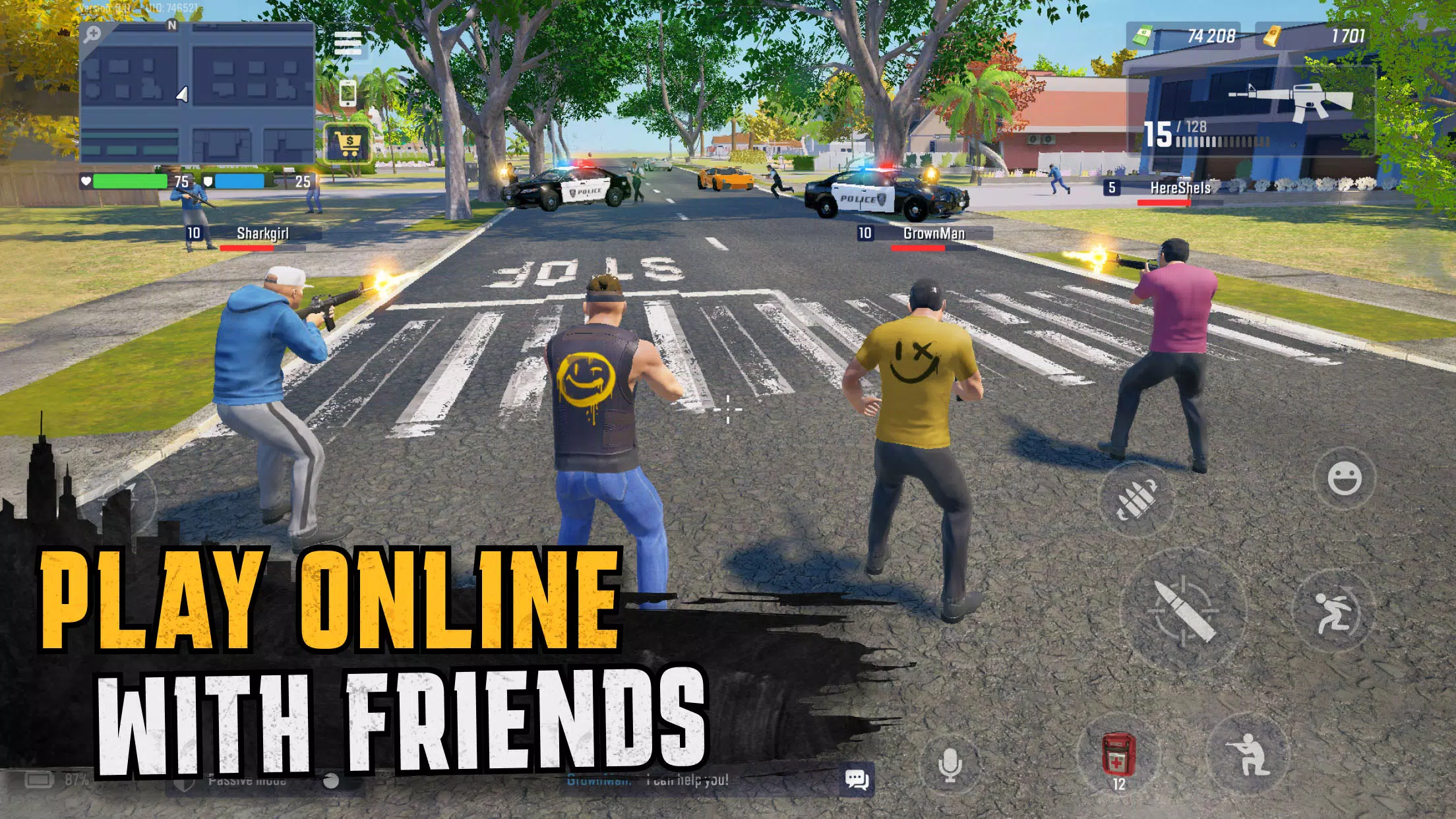 Grand Hustle: Online Crimes экрана 1