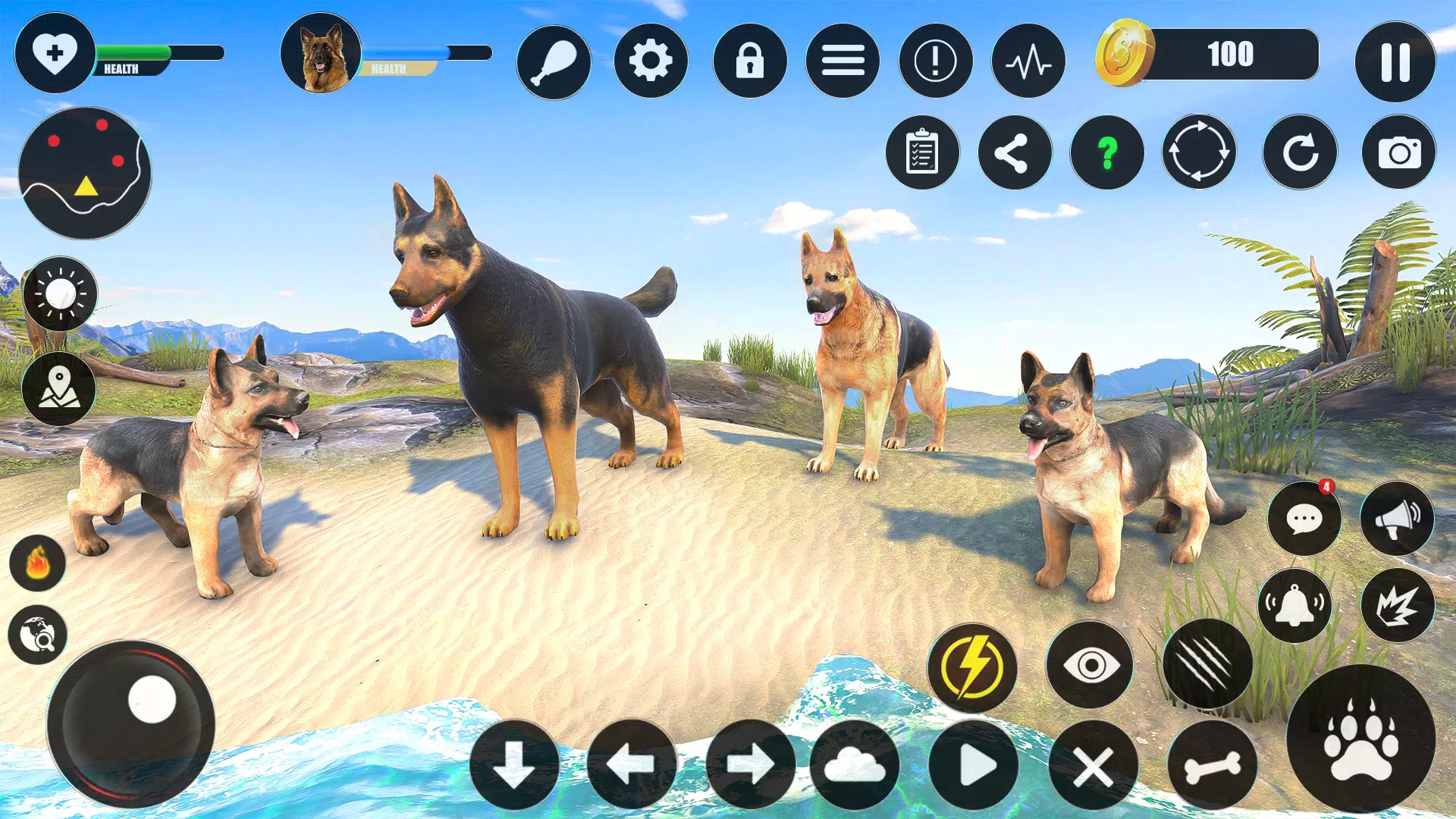 Dog Simulator Pet Game Life 3d Screenshot 1
