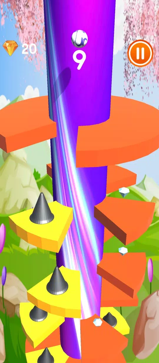 Screenshot Tower Jumping ball 2
