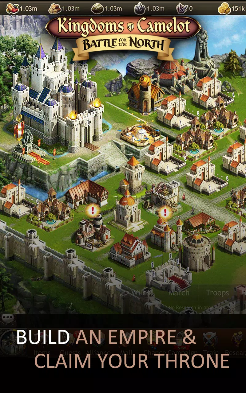 Kingdoms of Camelot: Battle screenshot 1