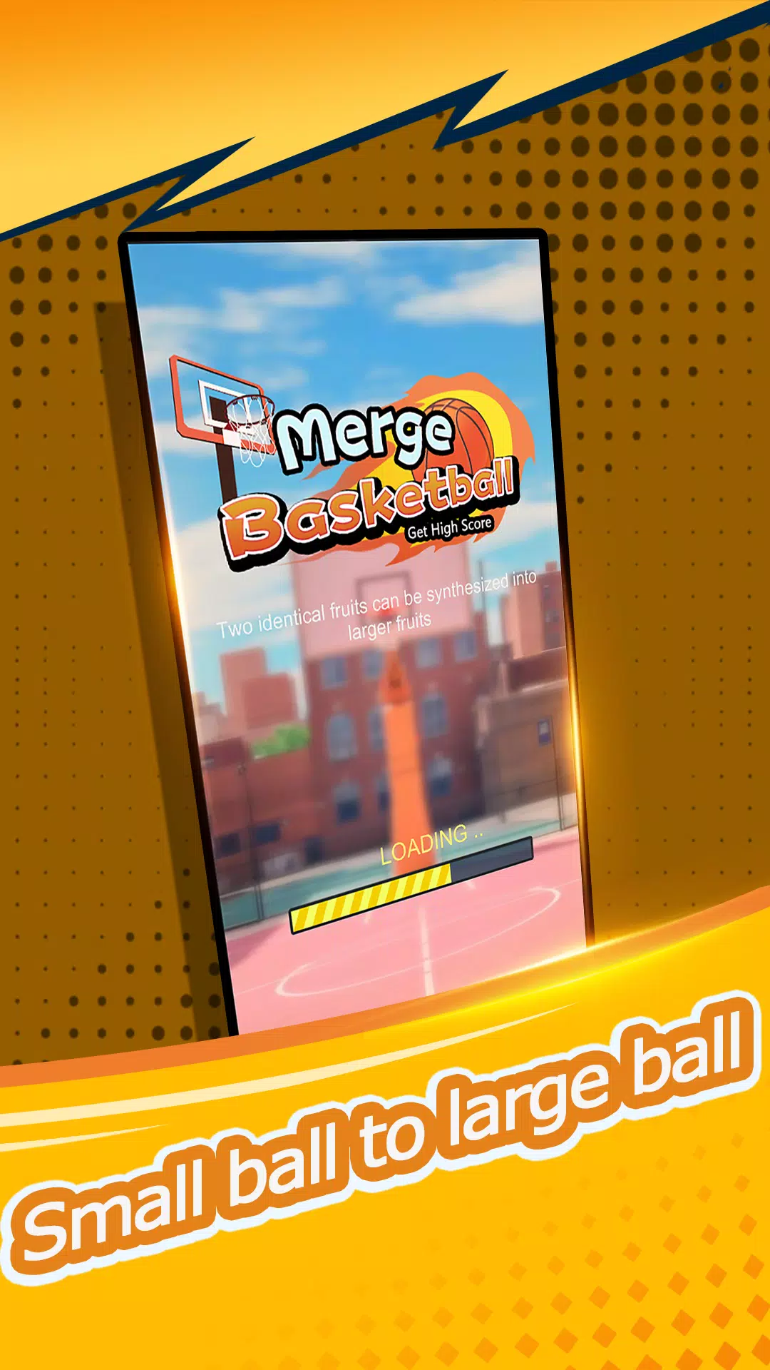 Merge Basketball:Get HighScoreスクリーンショット1