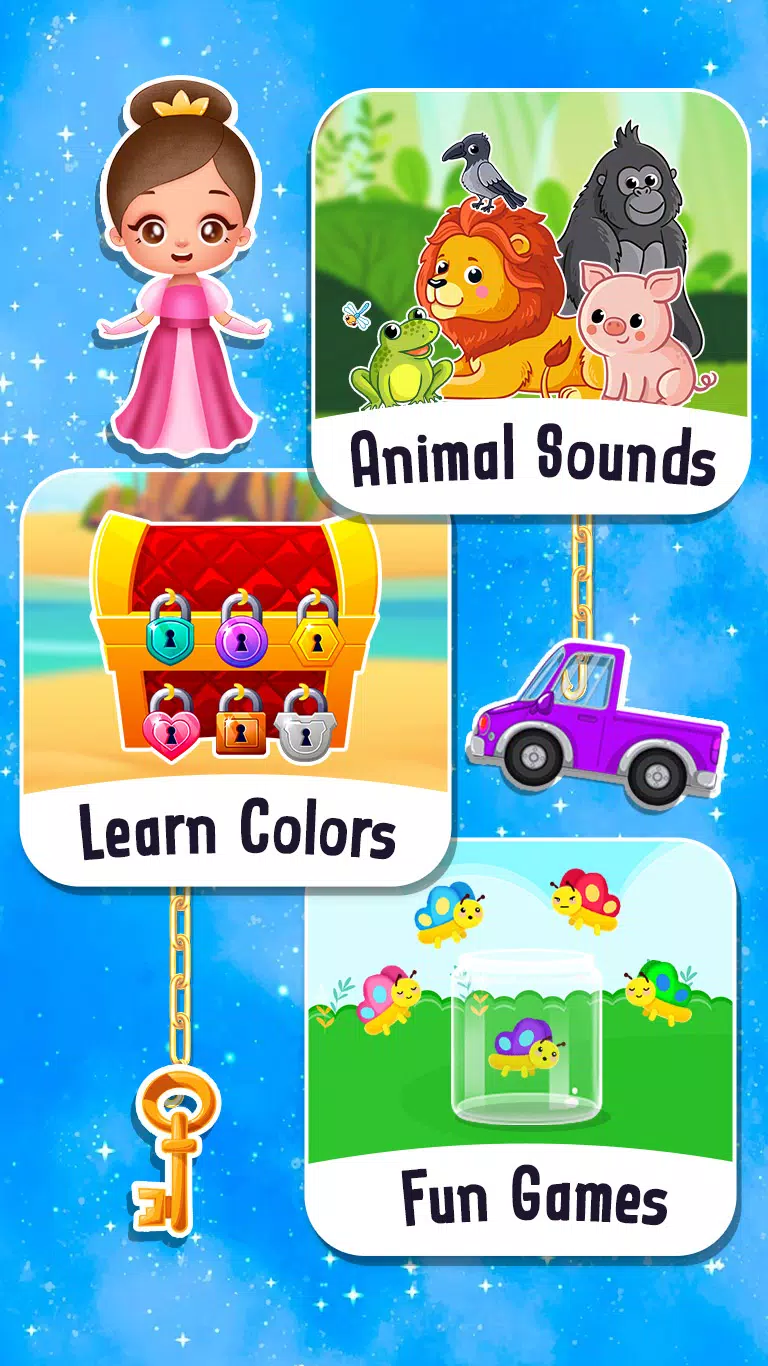 Baby Princess Car phone Toy Screenshot 4