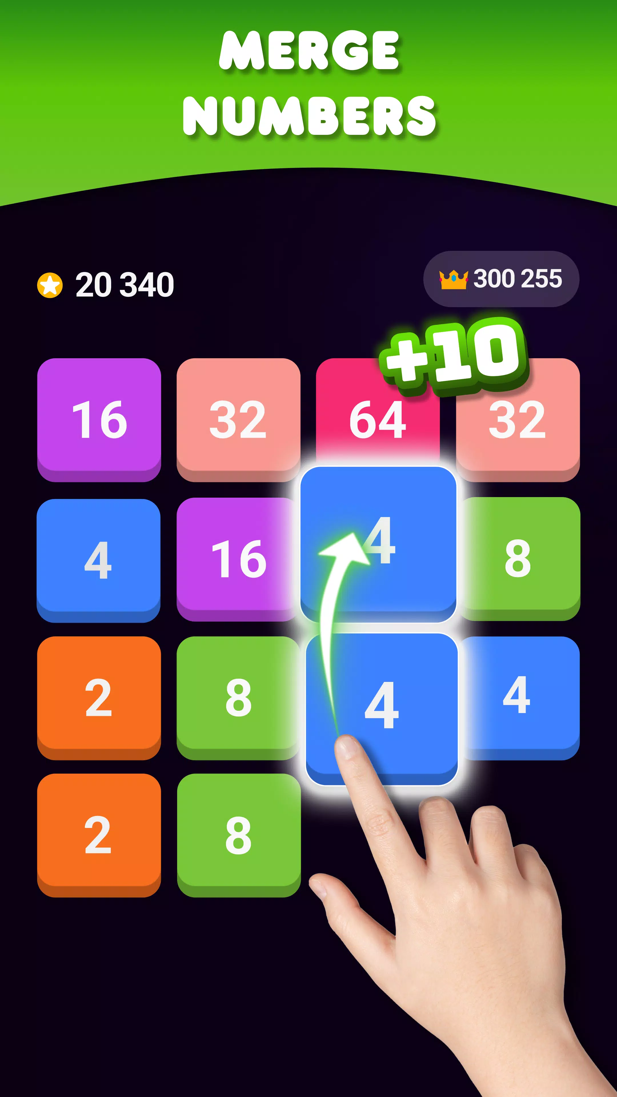 2048: Puzzle Game! Merge Block zrzut ekranu 1