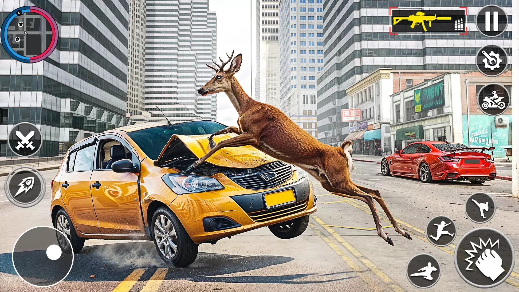 ภาพหน้าจอ Deer Simulator 3D Open World 2