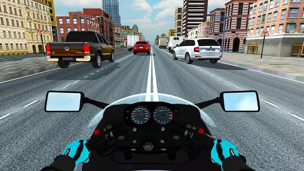 Highway Traffic Rider - 3D Bik screenshot 2