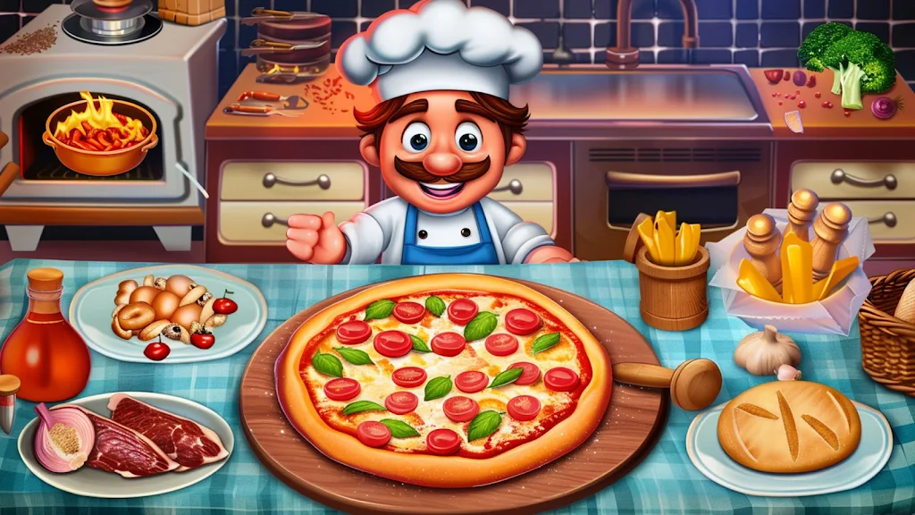 Pizza Maker Cooking Girls Game应用截图第3张