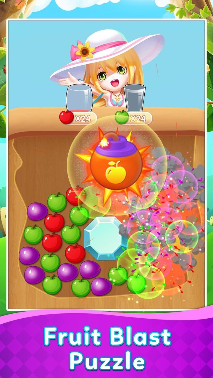 Fruit Blast Puzzle screenshot 1