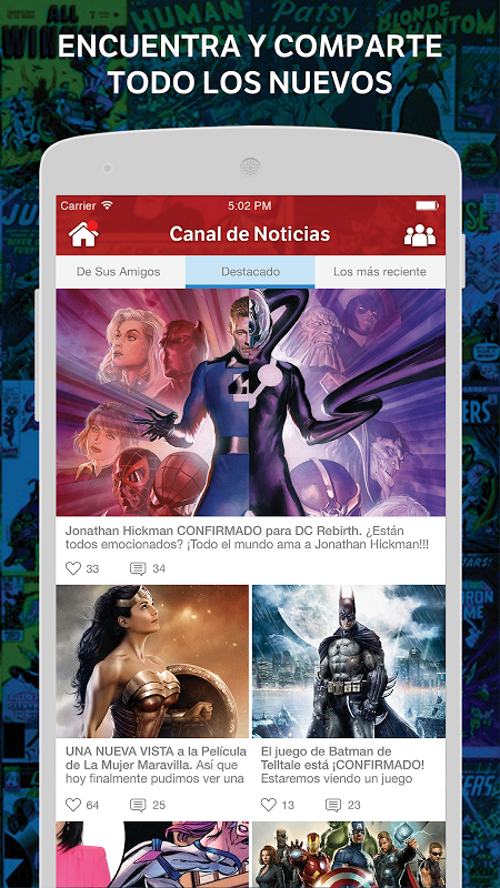 Comics Amino en Español屏幕截圖3