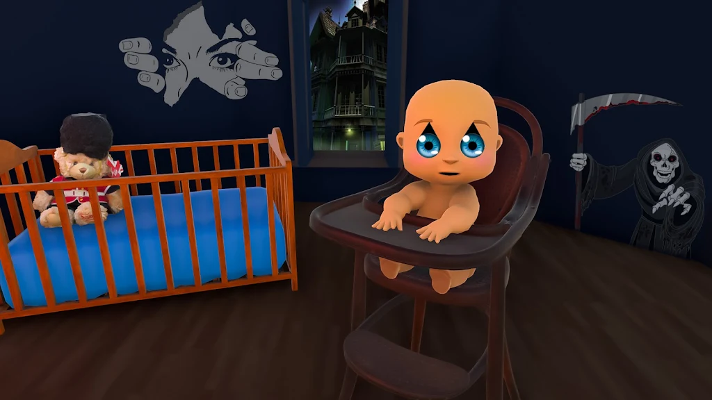 Scary Baby: Haunted House Game экрана 3