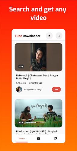 Tube Video Mp3 Mp4 Downloader স্ক্রিনশট 1