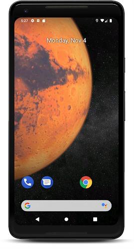 Mars 3D live wallpaper स्क्रीनशॉट 3