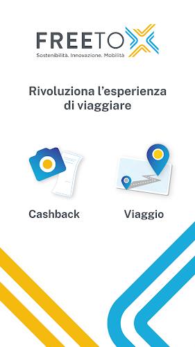 Free To X: Cashback e Viaggio 스크린 샷 1