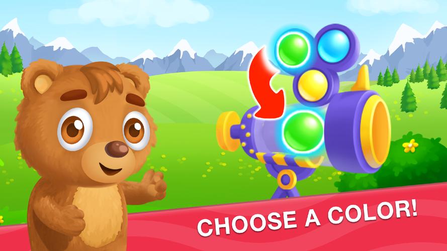 Kids shooter for bubble games屏幕截圖1