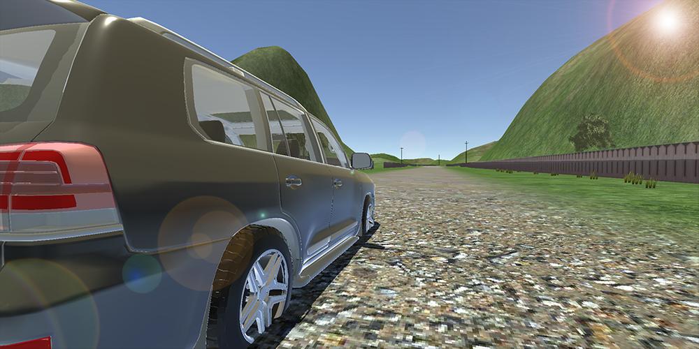 Land Cruiser Drift Simulator captura de pantalla 1