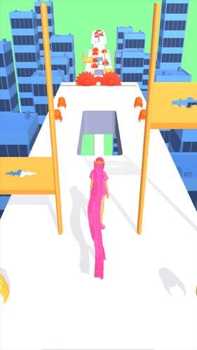 Long Hair Run Capture d’écran4