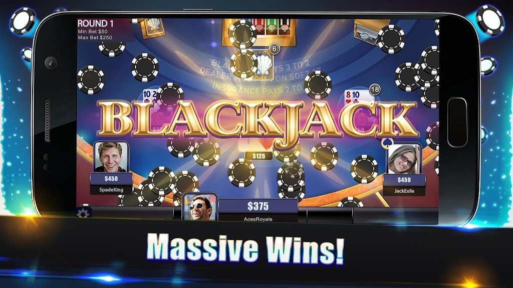 Blackjack Legends: 21 Online Multiplayer Casinoスクリーンショット3