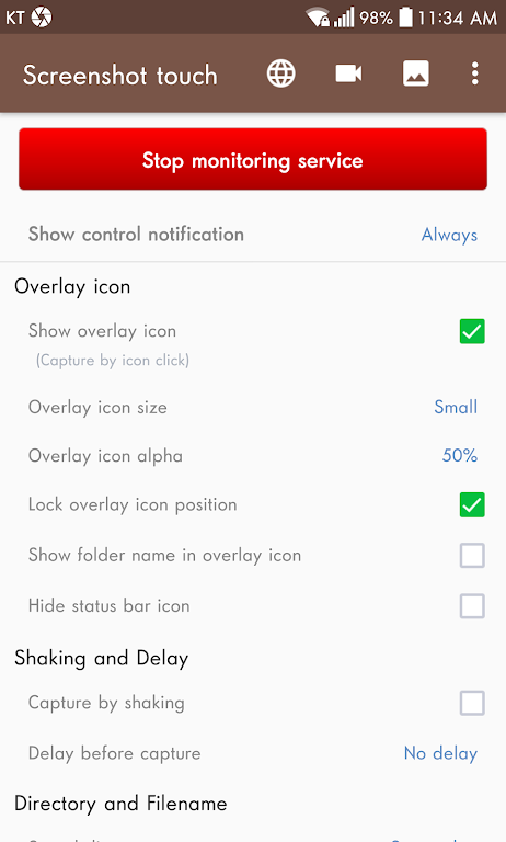 Screenshot Touch Mod screenshot 1
