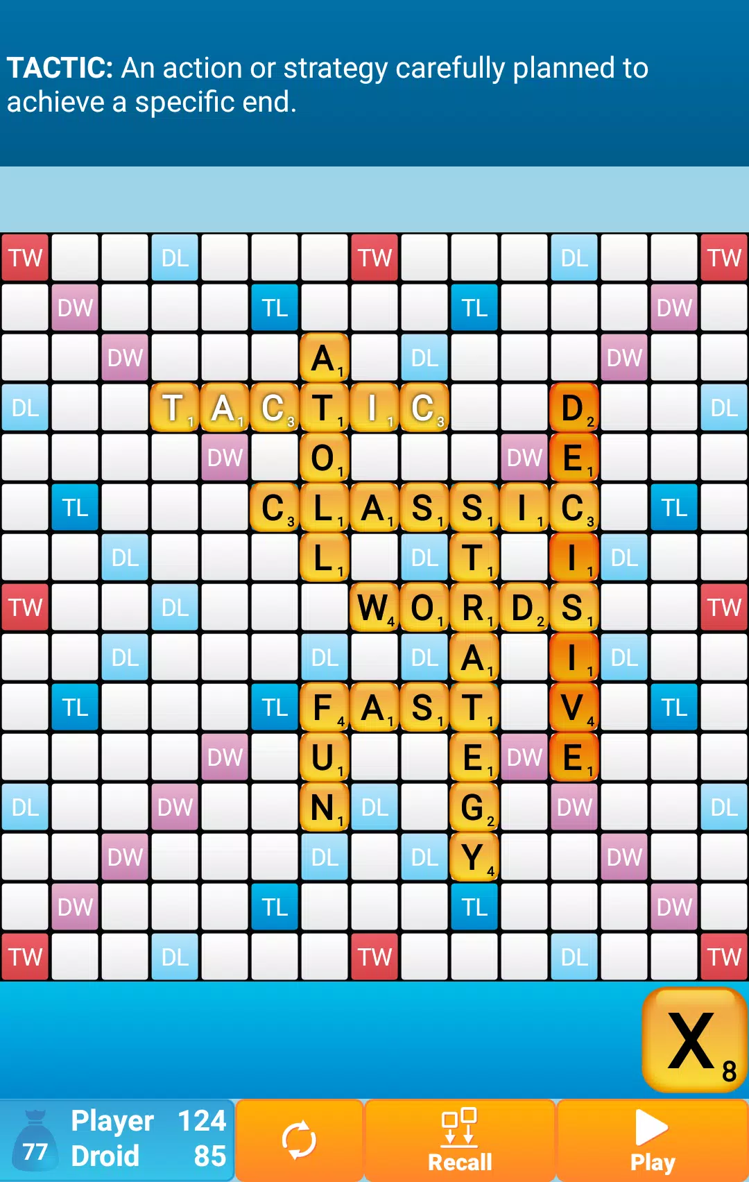 Classic Words Solo屏幕截圖3