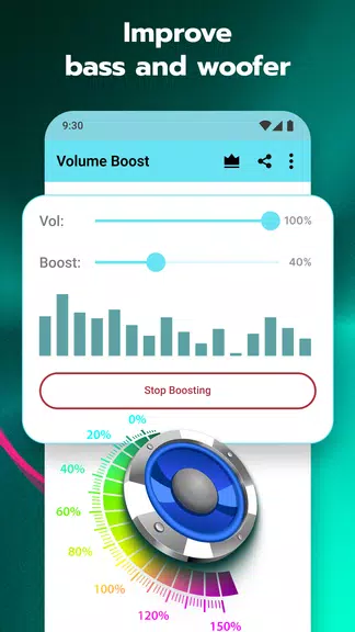 ภาพหน้าจอ Volume Booster for Android 4