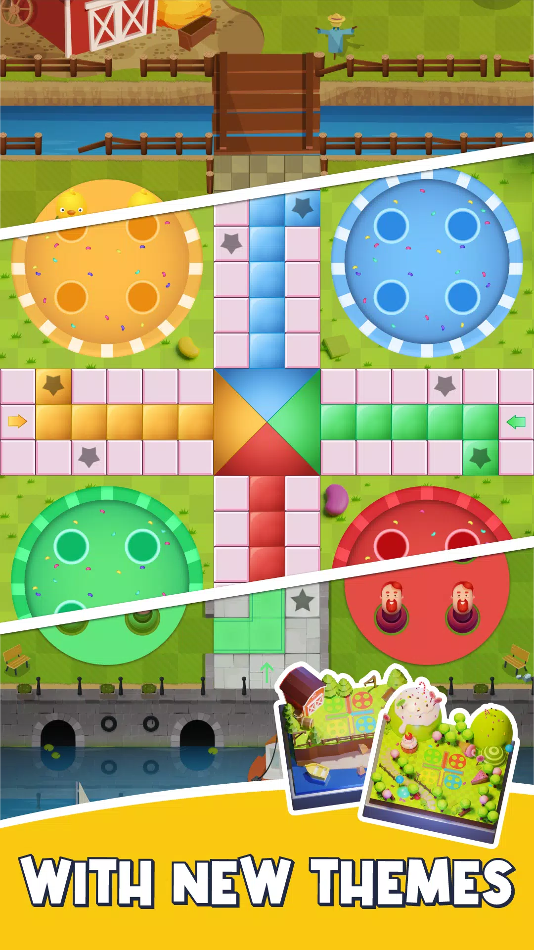 Ludo - Offline Board Game ကိုဖန်သားပြင်4