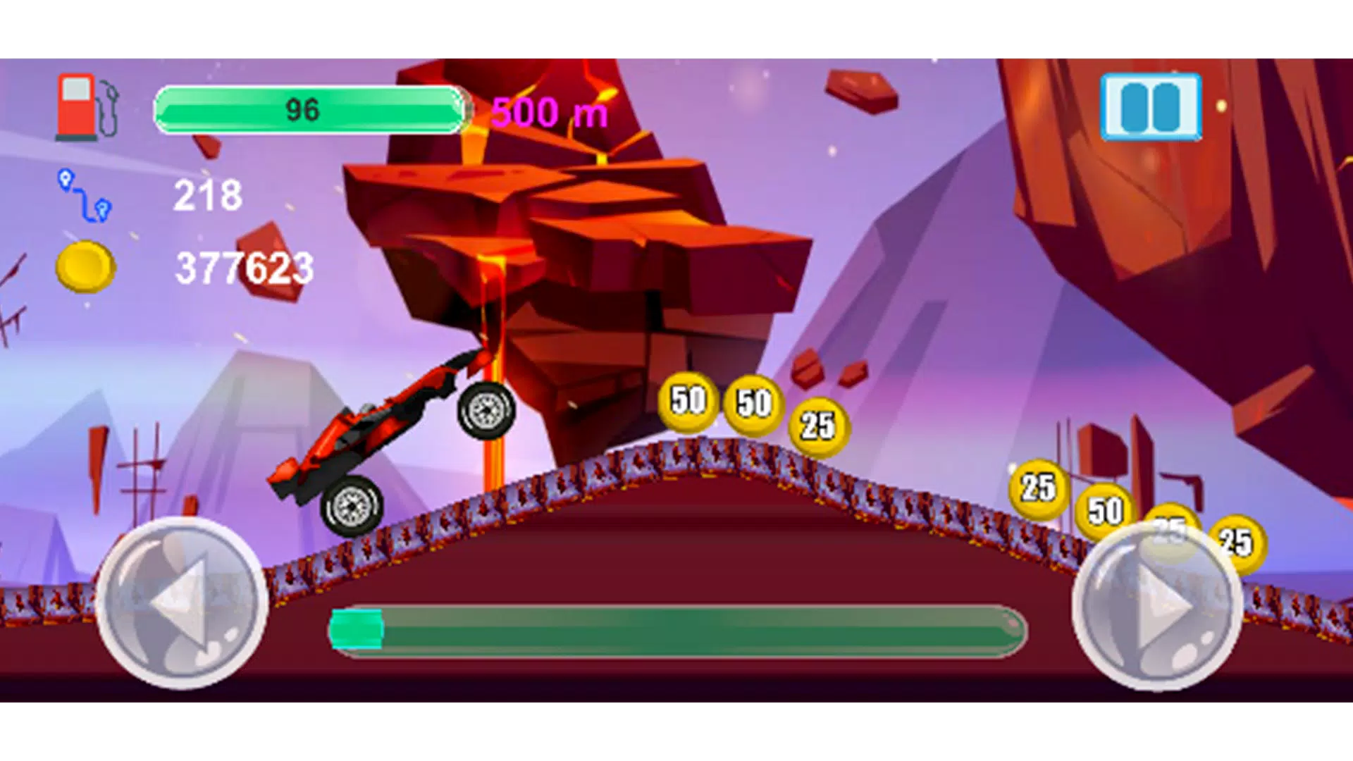 Screenshot Hill Climb Car Race Adventure 2