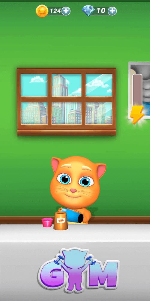 ภาพหน้าจอ Virtual Pet Tommy - Cat Game 3