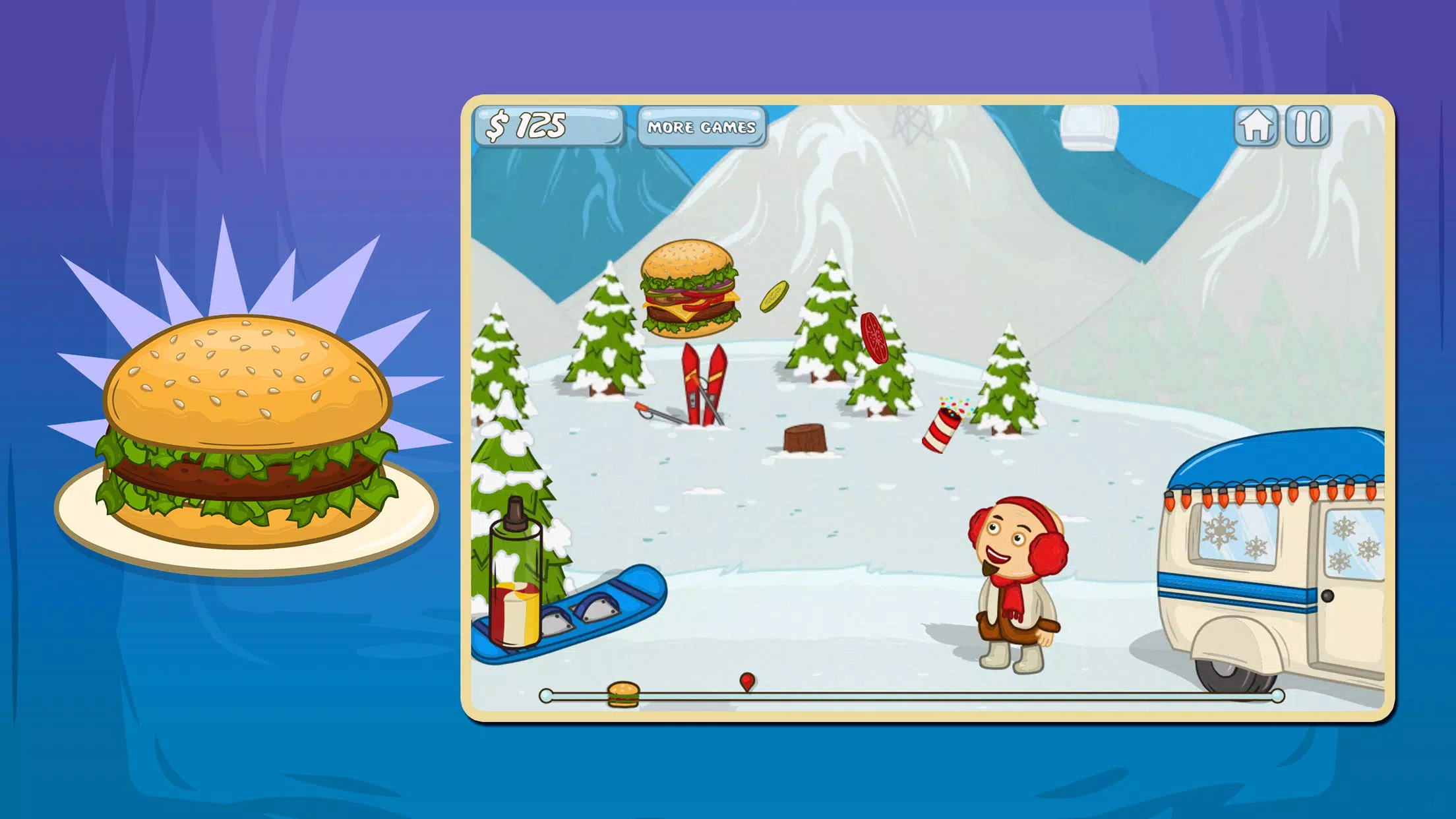 Screenshot Mad Burger 2: Xmas edition 4